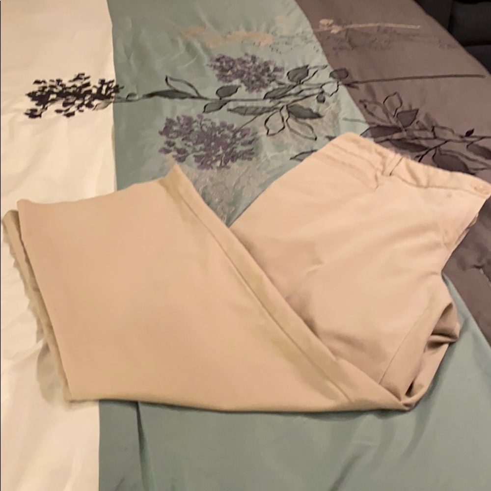 Beige Trousers